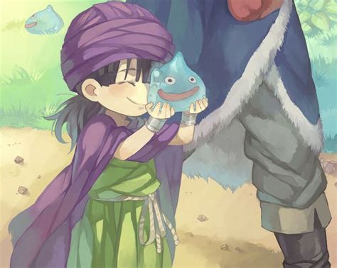 Young Abel With A Smile Slime Dragon Quest V ドラクエ