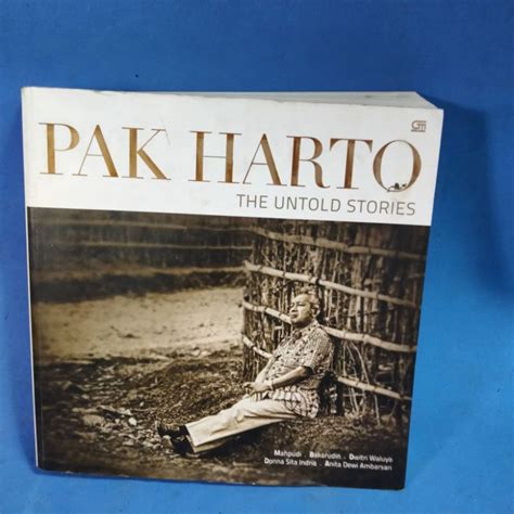 Jual Buku Pak Harto Untold Stories Jadul Vintage Antik Lawas Kuno Rare
