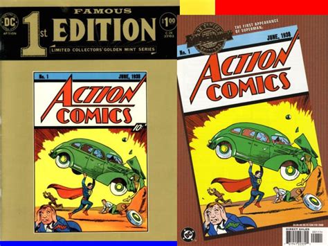 Daves Comic Heroes Blog Action Comics 1 The First Superman