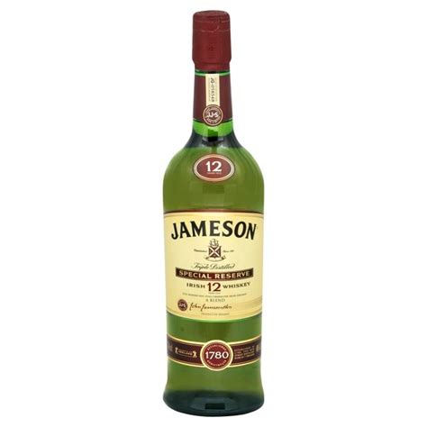 Jameson Irish Whiskey Triple Distilled 750 Ml Instacart