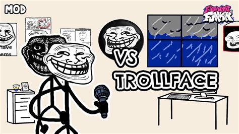 Vs Trollfacetrollge Full Week Friday Night Funkin Fnf Mod Showcase