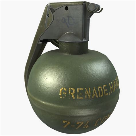 3d M67 Grenade