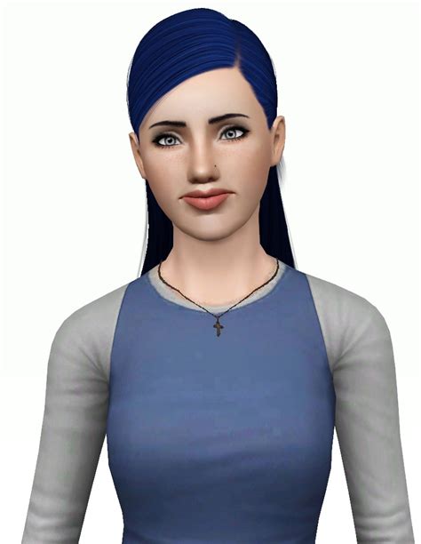 Cazy S Midnight Wish Hairstyle Retextured By Pocket Sims 3 Hairs