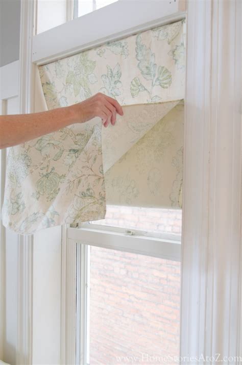 How To Make Faux Roman Shades