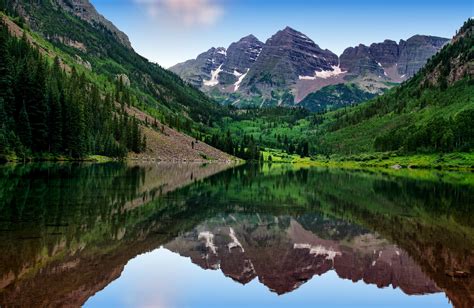 Maroon Lake Near Aspen Colorado Photo Of The Day August 14th 2016