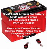 Never Die Lithium Truck Battery Pictures