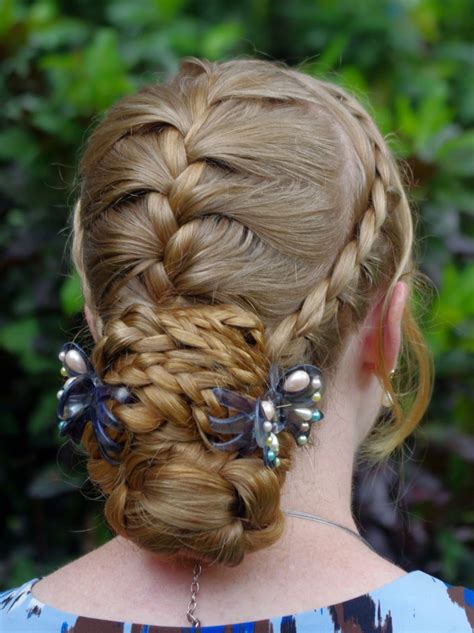 Braids And Hairstyles For Super Long Hair Lace Braidfrench Braid Combination Hairstyle