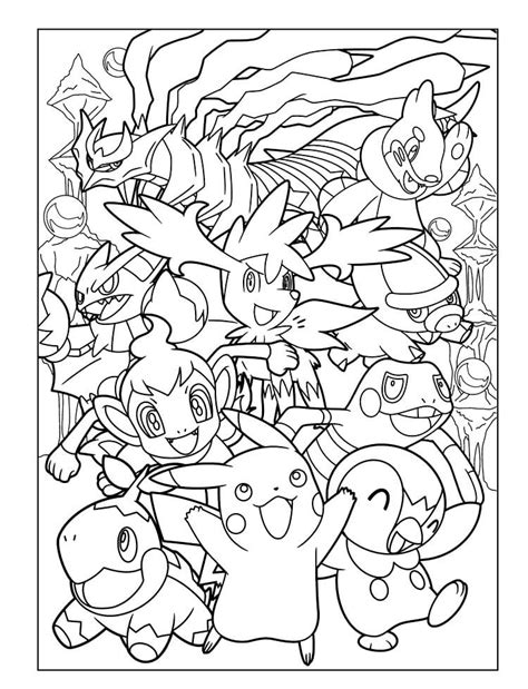 Pokémon Coloring Pages Printable Coloring Pages