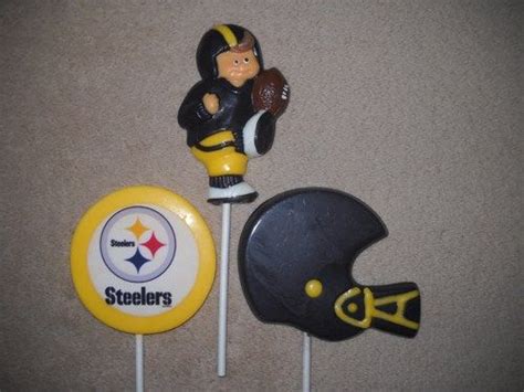 1 Chocolate Nfl Football Helmet Steelers Lollipops Lollipop Nfl