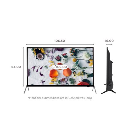 Buy Treeview Ind 109 Cm 43 Inch Full Hd Led Smart Android Tv With