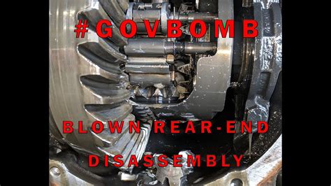 Tearing Apart Blown Chevy Rear End Govbomb Youtube