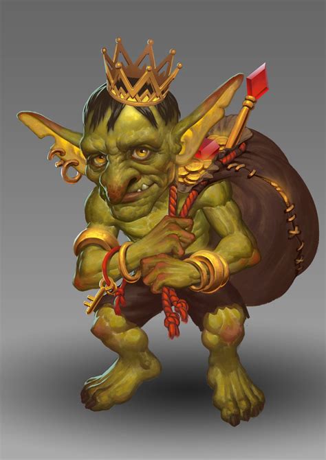 Goblin Jia Cai Goblin Fantasy Character Design Goblin Art
