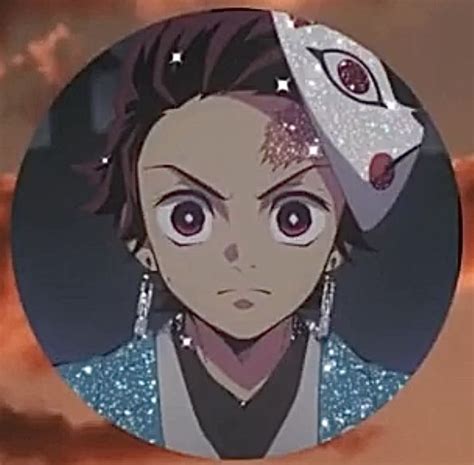 Sparkly Tanjiro Icon In 2020 Cute Anime Character Gothic Anime Anime