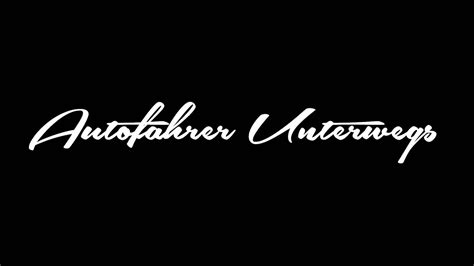 Die radiosendung hieß „autofahrer unterwegs. Autofahrer Unterwegs Signation - YouTube