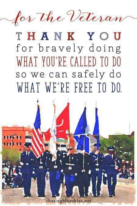 Thanking Veterans For Their Service Veterans Day Thank You Veterans Day Quotes Veteran Quotes