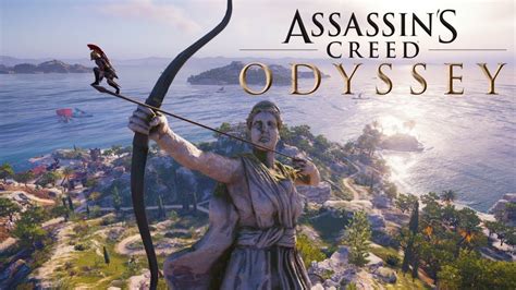 Assassin S Creed Odyssey Climbing On Rtemis Statue Synchronize
