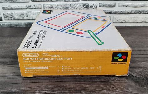 Rare Boxed Japanese Super Famicom Edition New Nintendo 3ds Ll Console