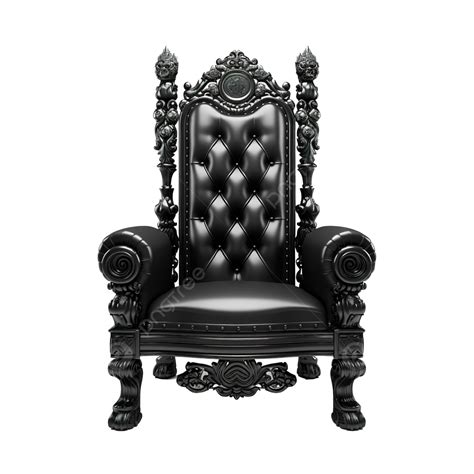 Black Royal Throne Chair Ai Generated Royal Chair People Working Png