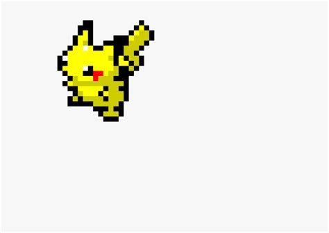 Pokemon Pikachu Pixel Art