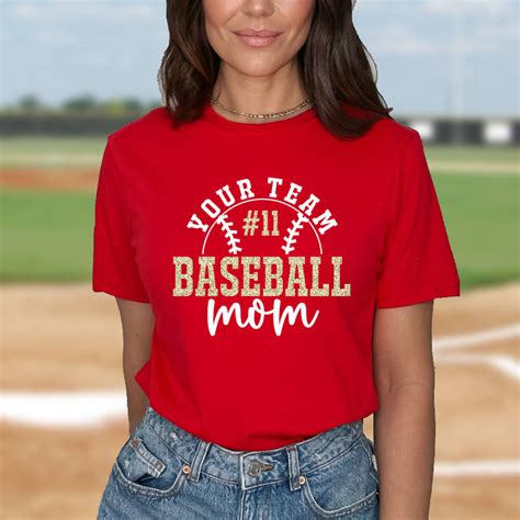Baseball Mom Shirts And Ts Personalized Spiritwear