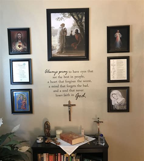 My Catholic Prayer Corner Prayer Corner Home Altar Catholic