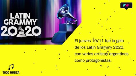 Tm Especial Latin Grammy 2020 Vídeo Dailymotion