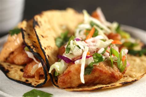 Make Refreshing Baja Fried Fish Tacos With Our Recipe
