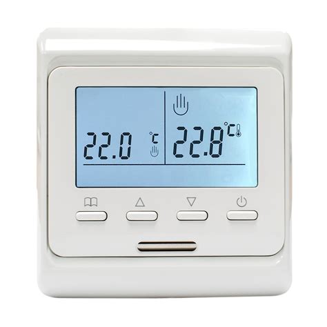 White Programmable Thermostat - uHeat