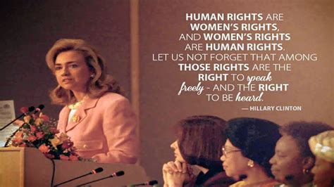 women s rights are human rights by hillary clinton during un 4th conference in beijing youtube