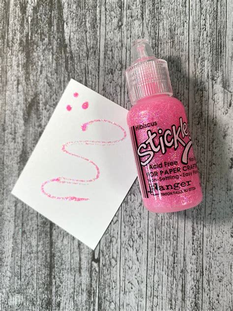 Stickles Glitter Glue Hibiscus 05oz