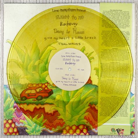 summer salt driving to hawaii 2017 vinyl 12 45 rpm ep yellow translucent voluptuous