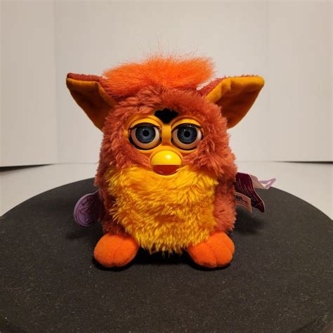 Rare Rooster Red Furby 1999 Tiger Electronics