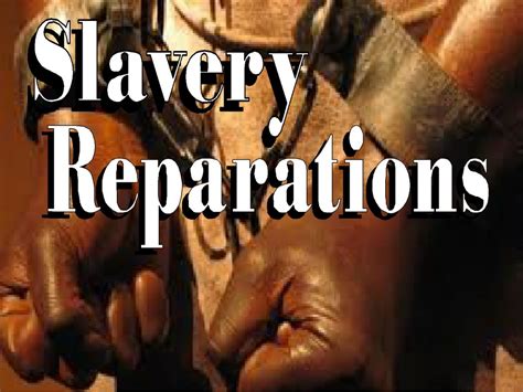 The First Demand For Slave Reparations