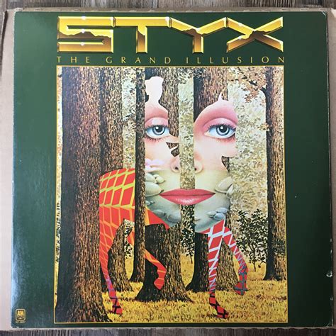 Styx The Grand Illusion Used Vinyl Lp Vg Original Pressing