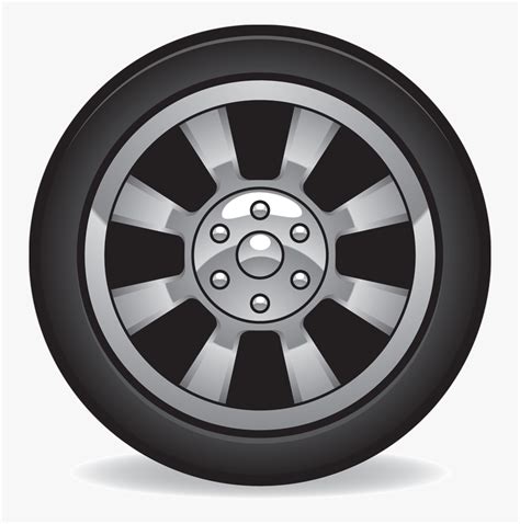 Tire Icon Full Size Car Wheel Clipart Png Transparent Png Kindpng