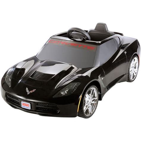 Power Wheels Black Corvette 12v