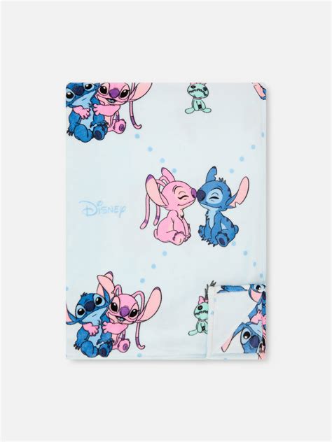 Blue Disneys Lilo And Stitch Throw Primark