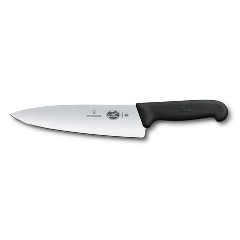 Victorinox Swiss Army Fibrox 8 Chefs Knife With Black Handle 52063