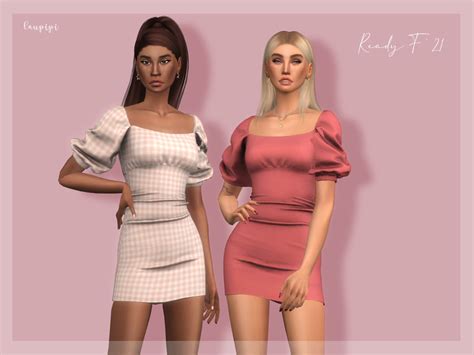 Dress Dr397 By Laupipi From Tsr • Sims 4 Downloads