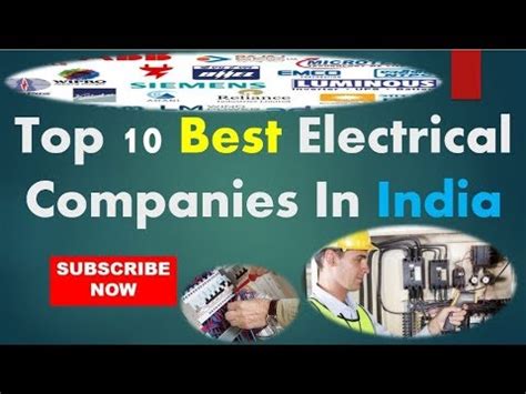Top Best Electrical Companies In India Youtube