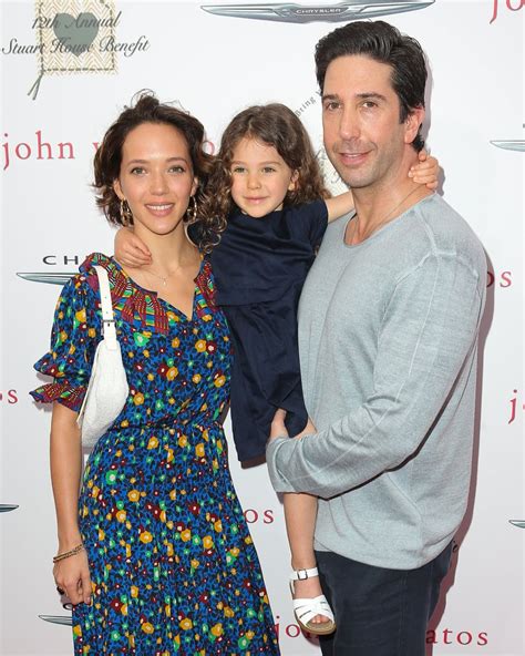 David schwimmer aka ross geller of friends had brought us many laughs. David Schwimmer on the Red Carpet With Wife and Daughter ...