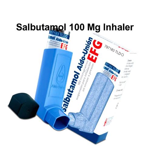 Salbutamol 100 mg inhaler , salbutamol inhaler 100 micrograms