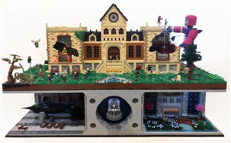 My Giant Lego X Mansion Creation Six Months Of Building Rxmen