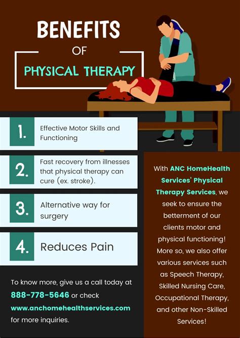 Know What Are The Benefits Of Physical Therapy With Anc Homehealth Services Visit
