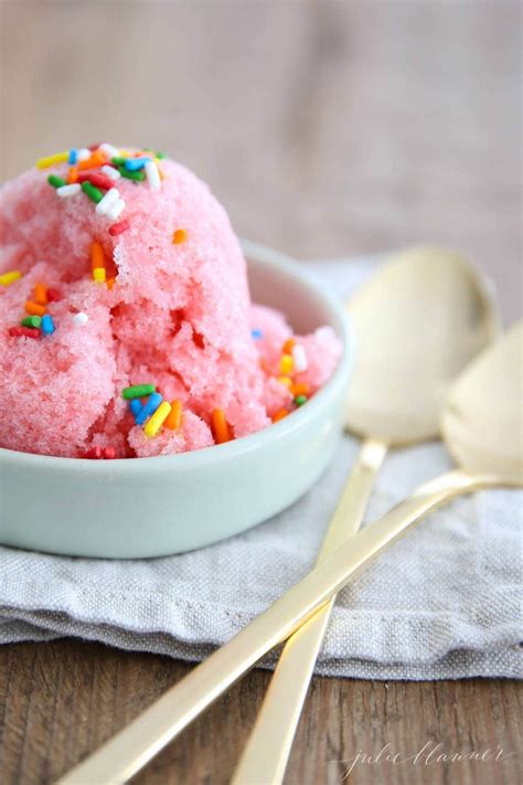 3 Ingredient Strawberry Snow Ice Cream Recipe