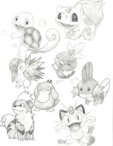 Pokemon Pencil Drawings By Chloeisacookie On Deviantart