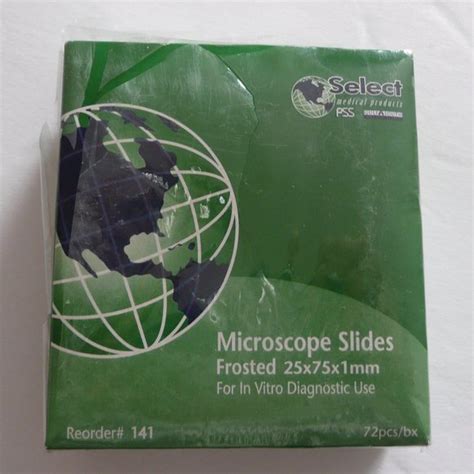 Microscope Frosted Slides Other Microscope Slides Frosted 72pcs In