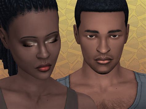 Mod The Sims Ombre Lipstick With Shine For Dark Skintones