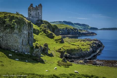 Gylen Castle Scotland David L Godwin Photography