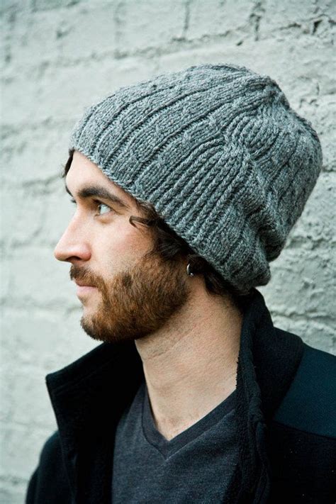 Knit Mens Hat Patterns With Cables Mikes Nature